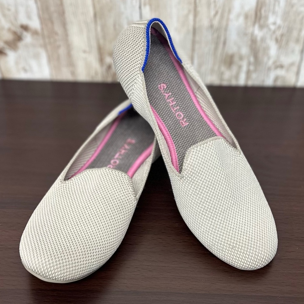Rothy’s “The Lounge Loafers” in Sandstone [S5177]